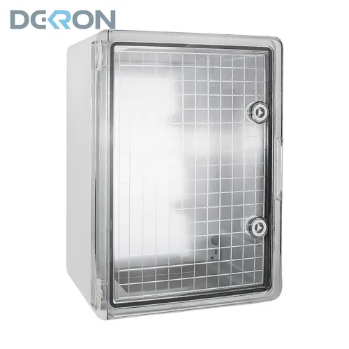 картинка Корпус пластиковый ЩМПп 800х600х260мм прозрачная дверь IP65 DEKRON DEK-P-806026-65 
