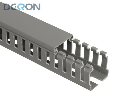 картинка Кабель-канал перфорированный 25х25 cерый DEKRON 