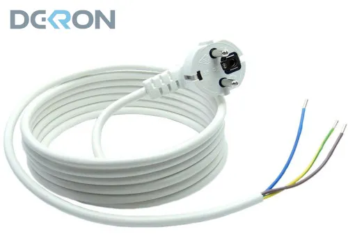 картинка Шнур ШН с вилкой ПВС 3*0,75 (16А) 1,5м. DEKRON 