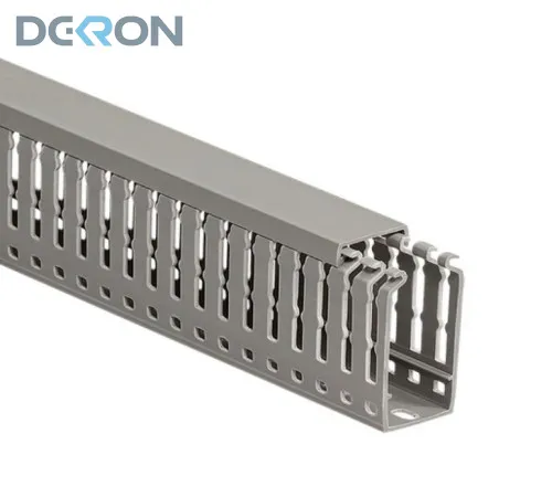 картинка Кабель-канал перфорированный 25х40 cерый DEKRON 