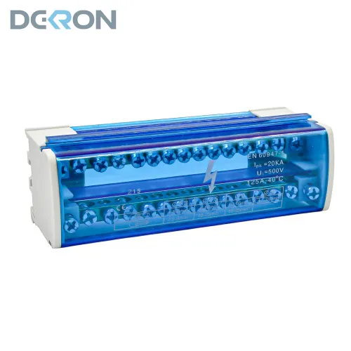 картинка Шины на DIN-рейку в корпусе (кросс-модуль) 2х15 L+PEN 