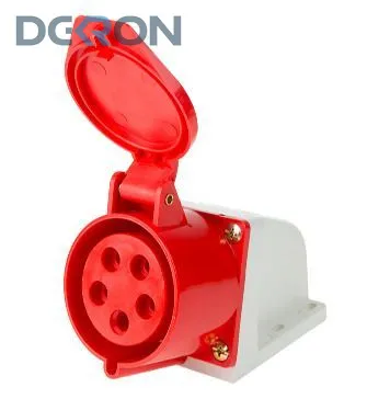 картинка Розетка стационарная 135 3Р+РЕ+N, 63А, 415В IP54 DEKRON 