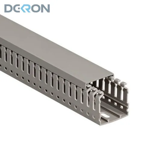 картинка Кабель-канал перфорированный 40х40 cерый DEKRON 