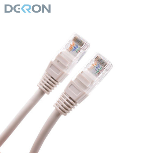 картинка Шнур коммутационный, патч-корд U/UTP RJ45-RJ45, CAT 5e, PVC серый, 20м 
