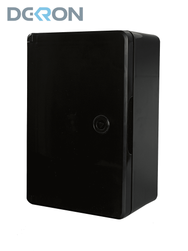 картинка Корпус пластиковый ЩМПп 350х250х150мм IP65, черный DEKRON 