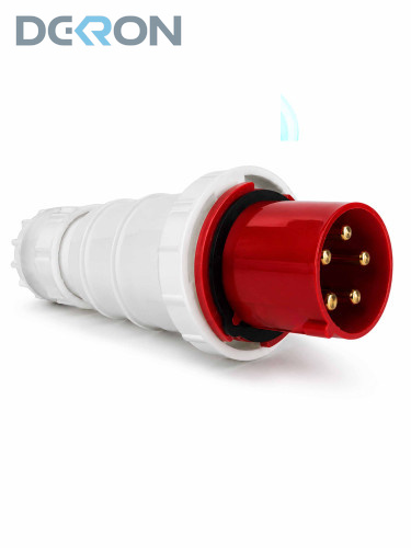 картинка Вилка переносная 045 125А-6ч/200/346-240/415В 3P+PE+N IP67 DEKRON 