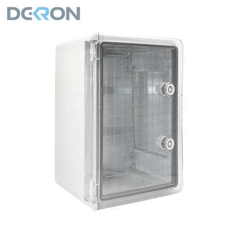 картинка Корпус пластиковый ЩМПп 400х300х220мм прозрачная дверь IP65 DEKRON 