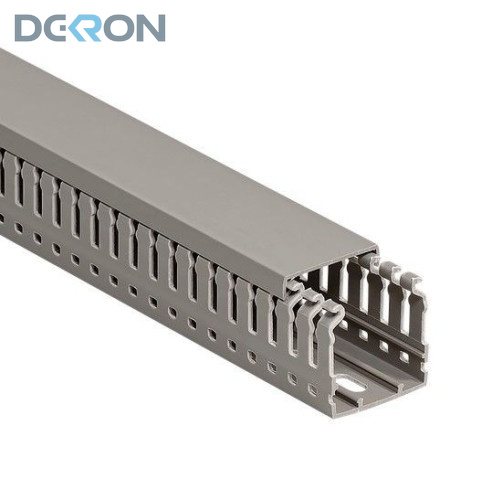 картинка Кабель-канал перфорированный 40х40 cерый DEKRON 
